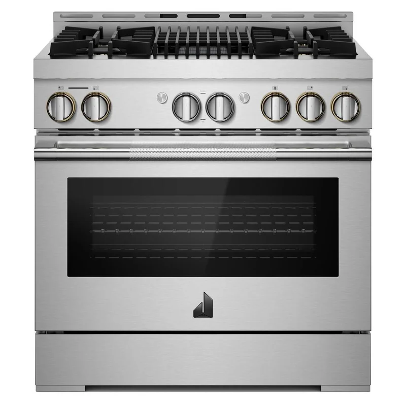 Jennair - 5.1 cu. ft Gas Range in Stainless - JGRP636HL Stainless