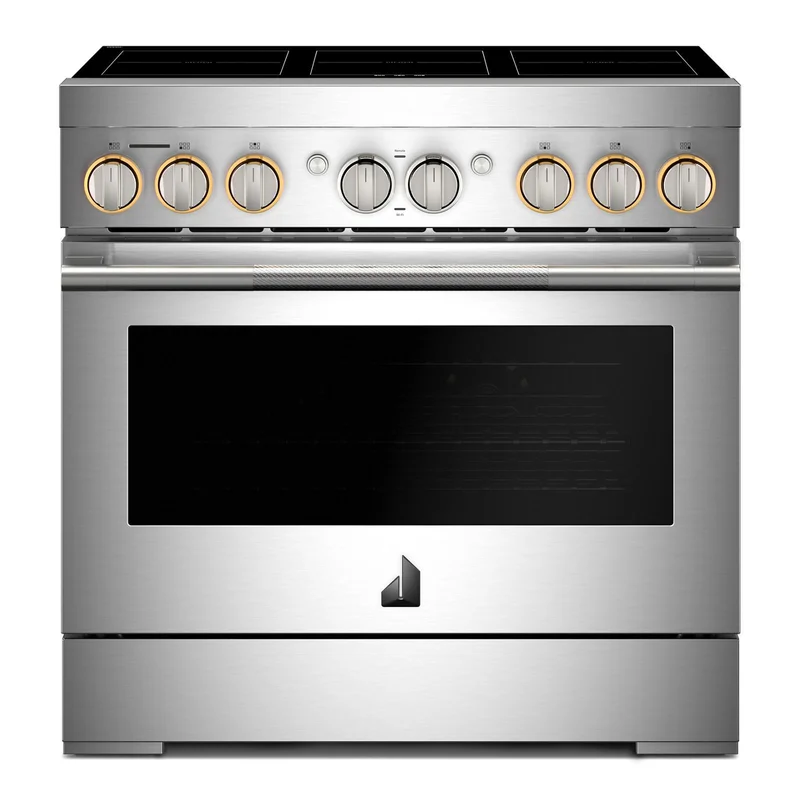 JennAir - 5.1 cu. ft Induction Range in Stainless - JPIFC736RL Stainless
