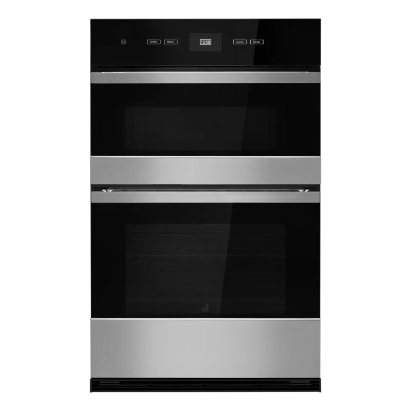 JennAir - 5.7 cu. ft Combination Wall Oven in Black - JMW2427LM Black