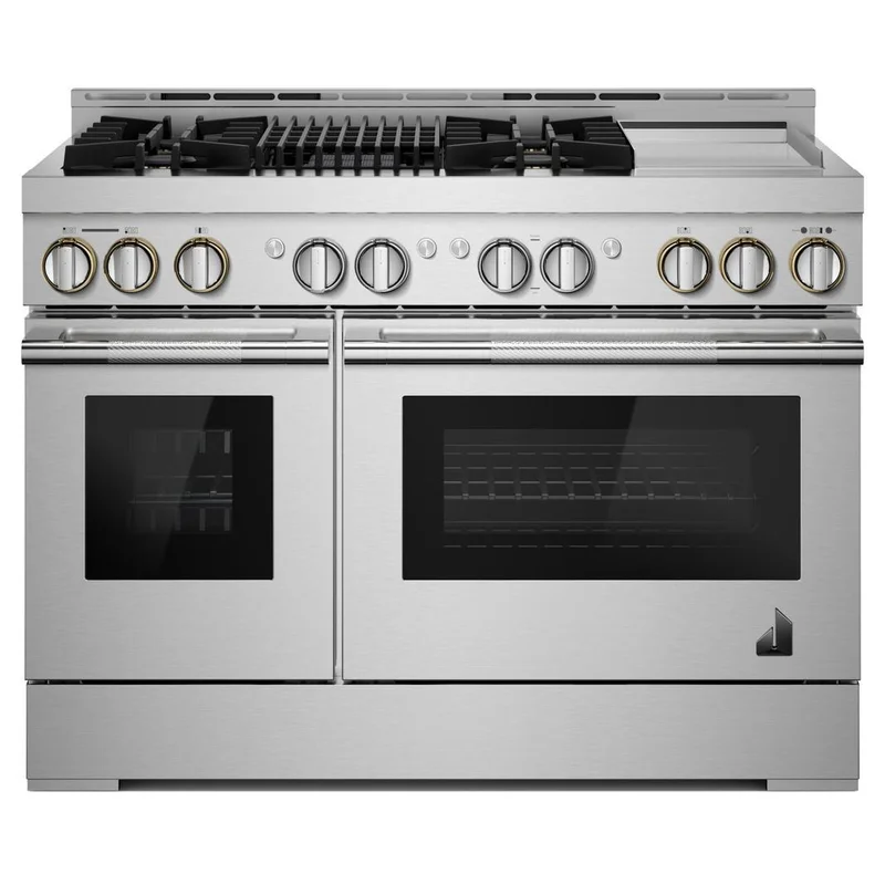 Jennair - 6.3 cu. ft Gas Range in Stainless - JGRP748HL Stainless