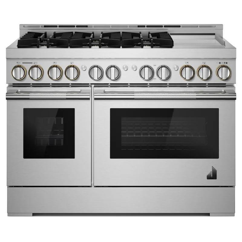 JennAir - 6.3 cu. ft Gas Range in Stainless (Open Box) - JGRP548HL Stainless (Open Box)
