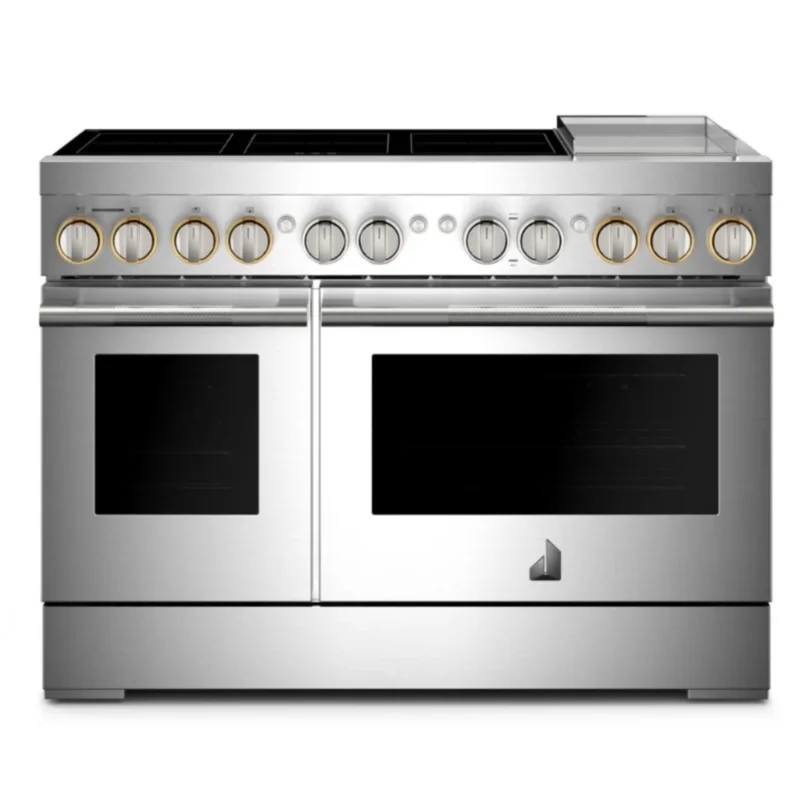 JennAir - 6.3 cu. ft Induction Range in Stainless - JPIGC748RL Stainless