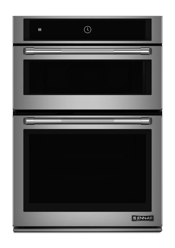 JennAir - 6.4 cu. ft Combination Wall Oven in Stainless - JMW2430DP Stainless