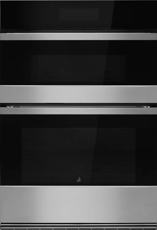 JennAir - 6.4 cu. ft Double Wall Oven in Black Stainless - JOECC730RM Black Stainless