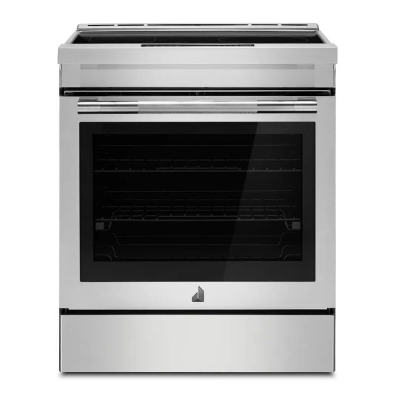 JennAir - 6.4 cu. ft Induction Range in Stainless - JIS1450ML Stainless