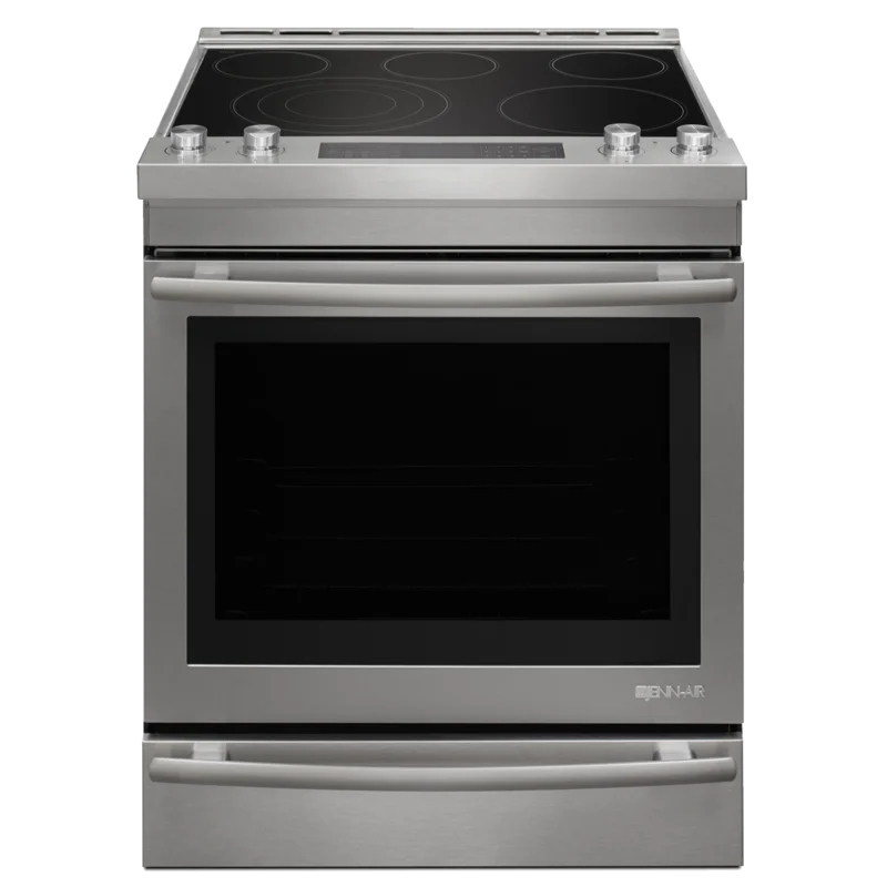 JennAir - 7.1 cu. ft Electric Range in Stainless - JES1450CFS Stainless