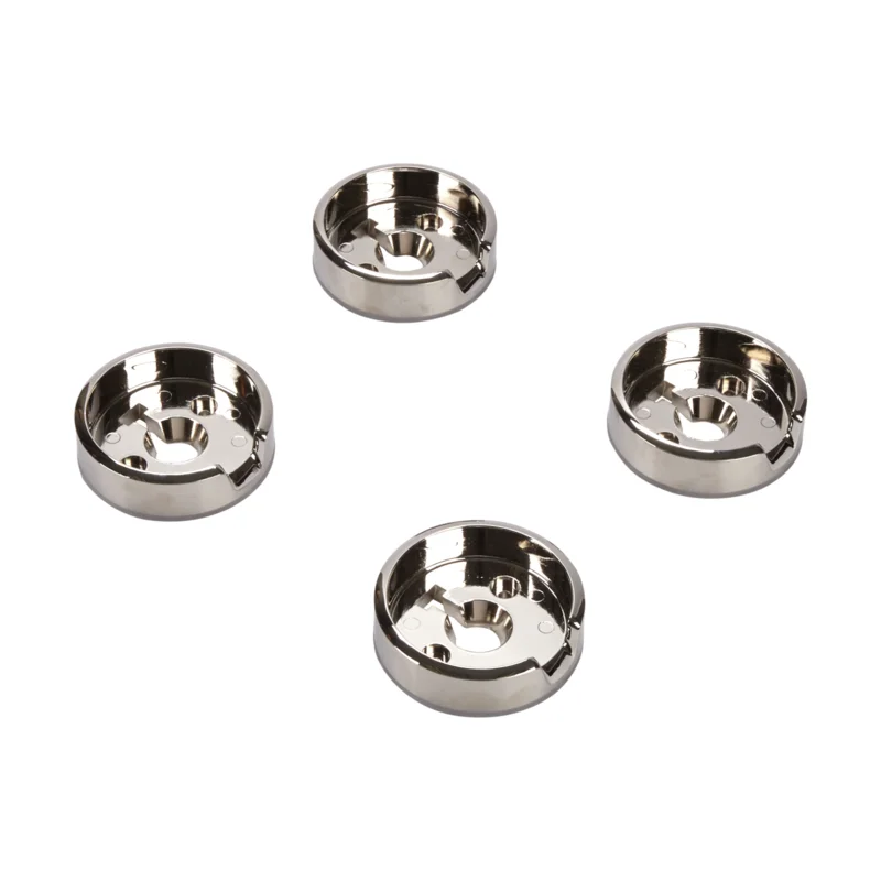 JennAir - Cooktop Add-On Range Grille Knob Bezel in Chrome - W11323062 None