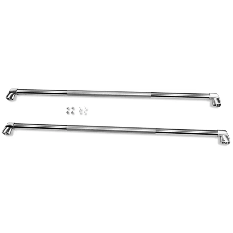 JennAir - Pro Style Side By Side Handle Kit Accessory Refrigerator in Stainless - W10250643 Stainless