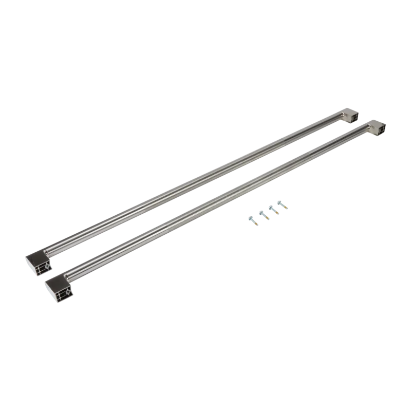 JennAir - Rise Side-by-Side Refrigerator Handle Kit Accessory in Stainless - W11231243 Stainless