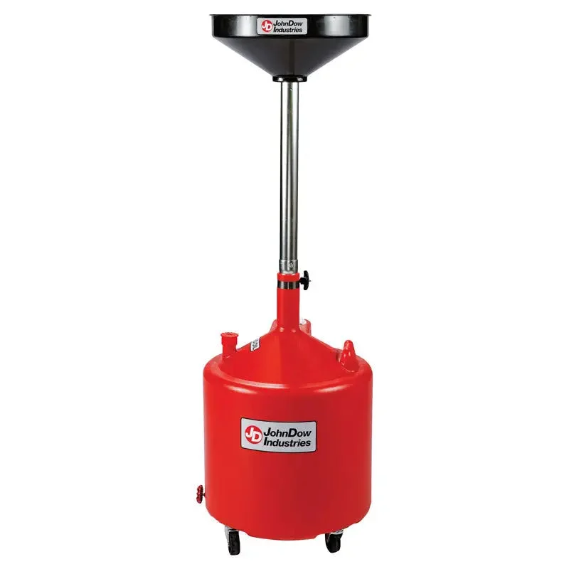 JohnDow Poly Portable Oil Drain (18 Gal) - JDI-18DCP
