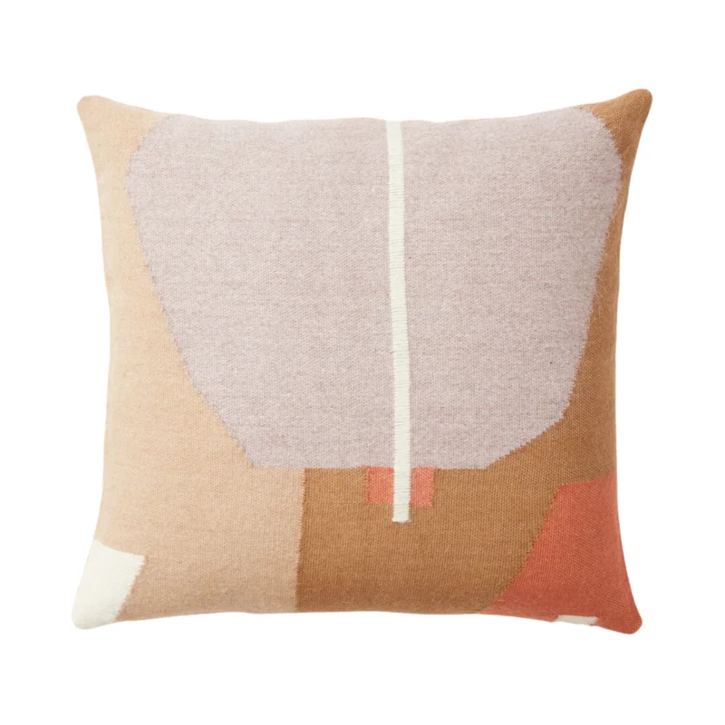 Julie Pillow, Terracotta, 18" x 18"