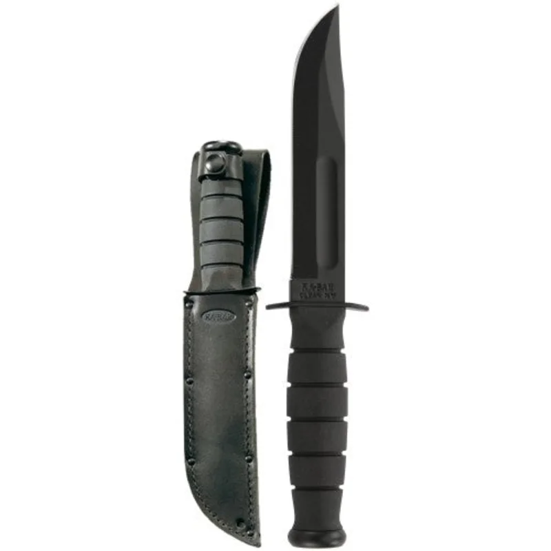 Kabar 1256 - Short Black Leather Sheath
