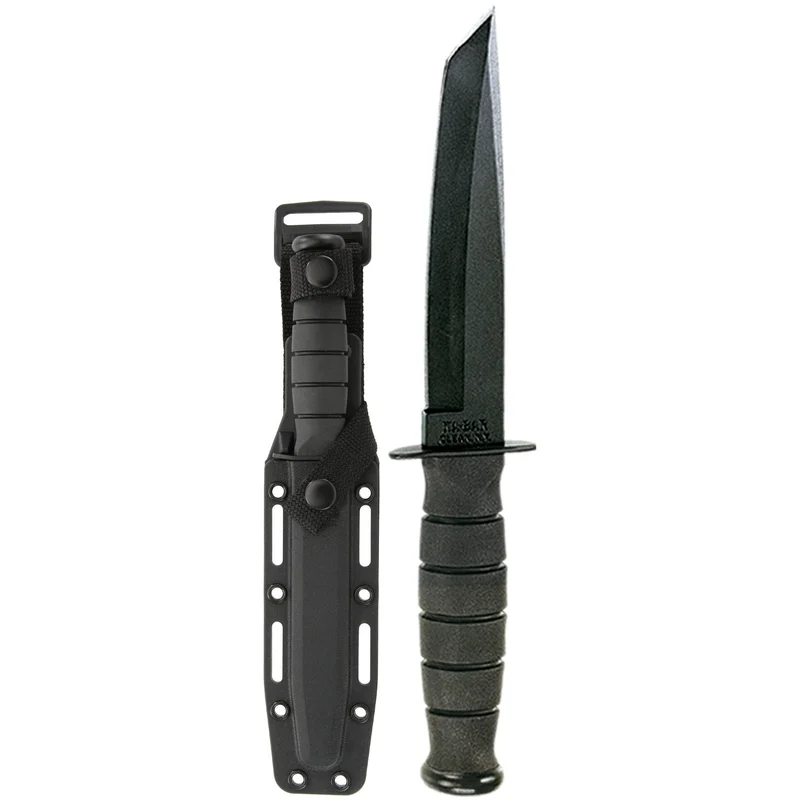 Kabar Short Black Tanto w/ Kydex Sheath