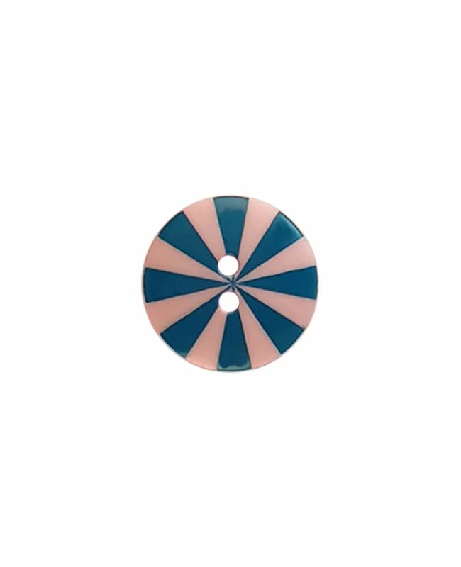 Kaffe Fassett button "Radiate" 20mm Pink/Blue