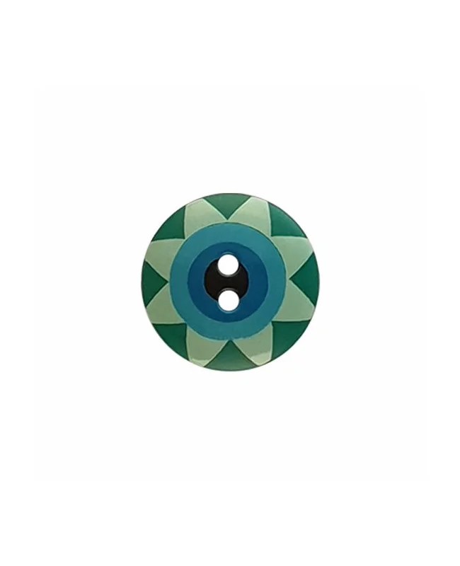 Kaffe Fassett Button "Star Flower" 20mm