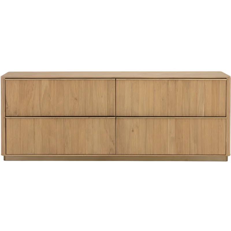 Kalla Console, Rustic Oak, 72"W