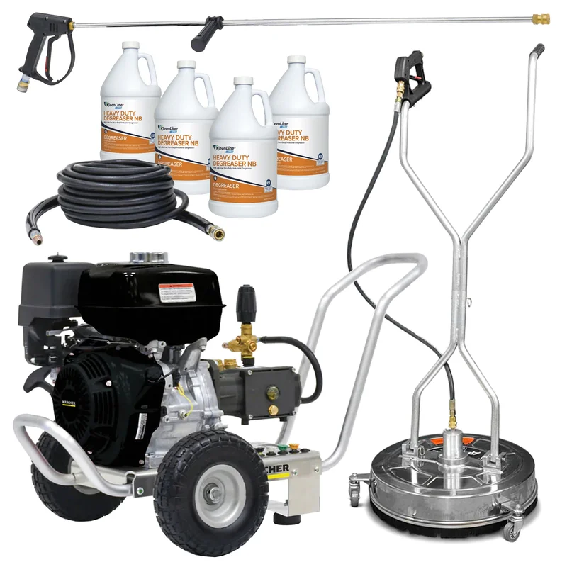 Karcher Teton HD Pressure Washing Kit with 21 Surface Cleaner & Degreaser