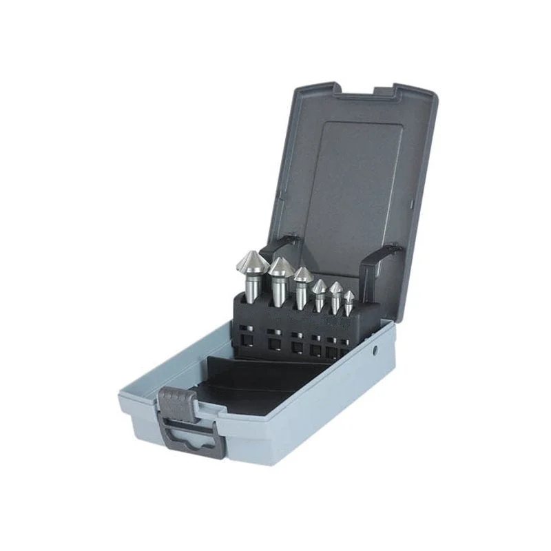 Karnasch Germany Set of 5 HSS-XE Countersinks 90, 201642