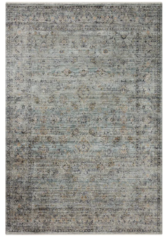 Katherine - 01 Ocean / Gold, Jean Stoffer x Loloi