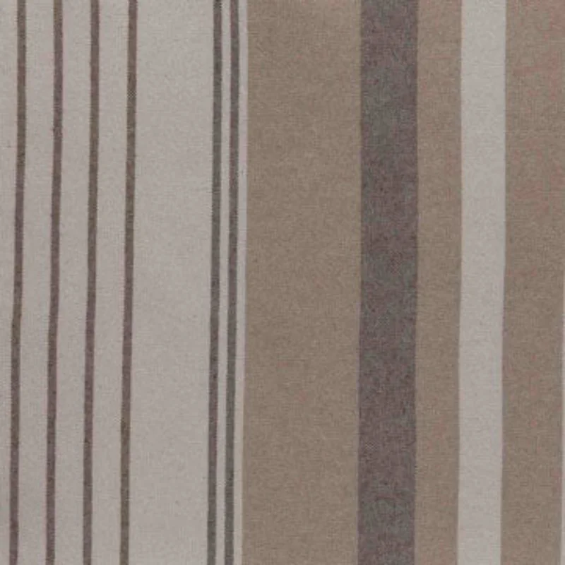Katia: Basic Recycled Canvas Stripes- Pecan Pie (1/4 Yard)