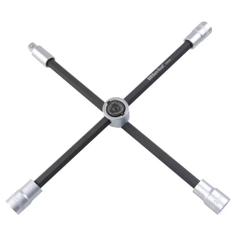 Ken-Tool 35636 Foldable 4-Way HD Lug Wench