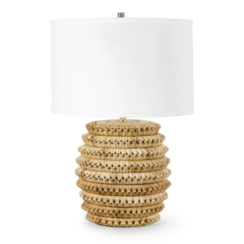 Kenis Braided Table Lamp, Natural, 29"H