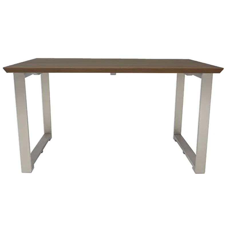 Kent 72" Desk, Shiitake/ Brushed Nickel