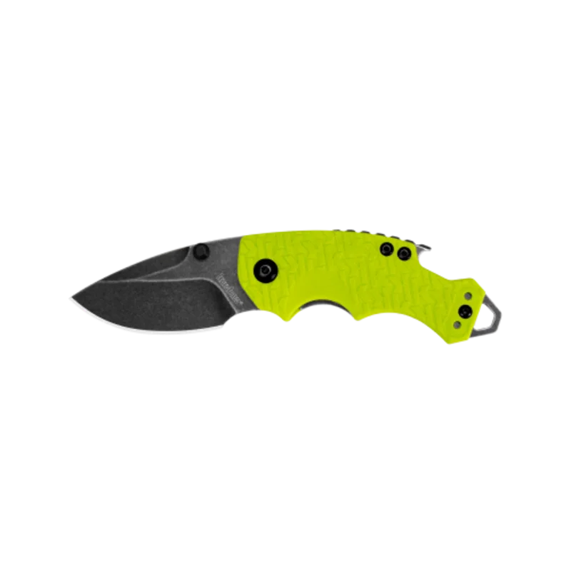 Kershaw Shuffle Lime Green Blackwash