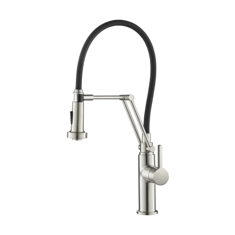 KIBI - Engel Single Handle Pull Down Kitchen Faucet KKF2014