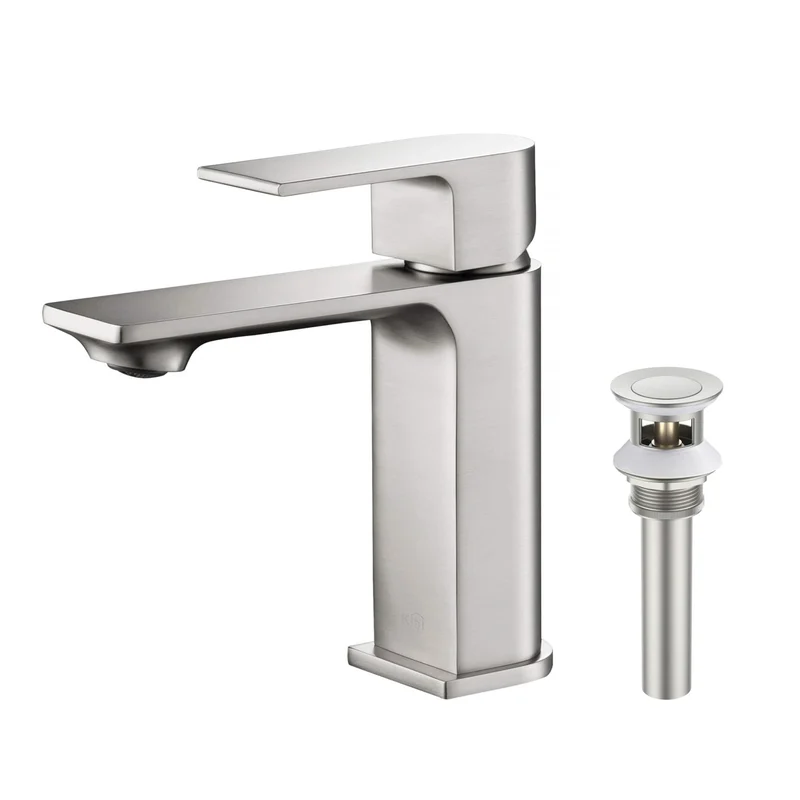 KIBI Mirage Brass Single Handle Bathroom Vanity Faucet KBF1001