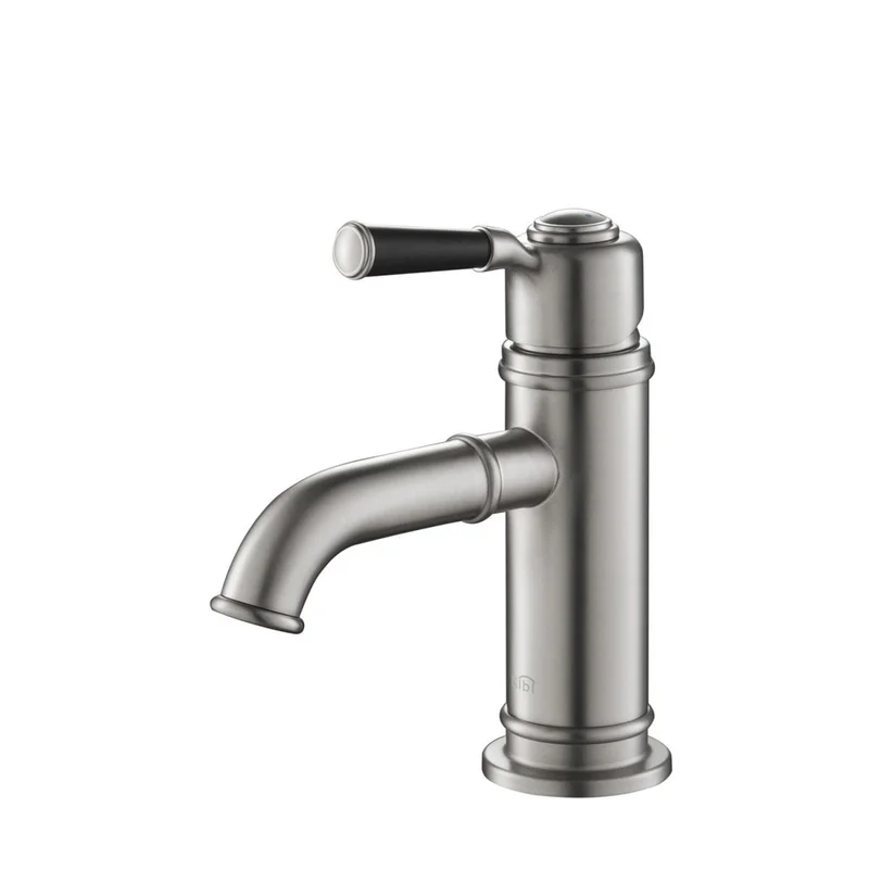 KIBI Victorian Brass Single Handle Bathroom Vanity Faucet KBF1012