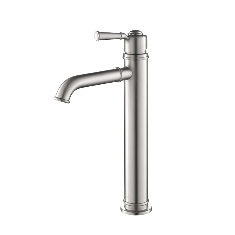 KIBI Victorian Brass Single Handle Bathroom Vessel Faucet KBF1013