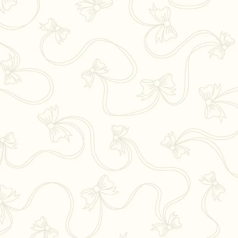 Kimberbell Basics: Bows-White & Cream (1/4 Yard)