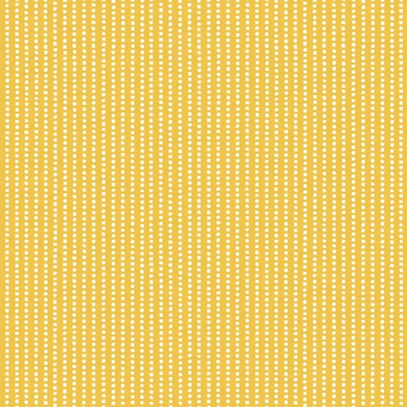 Kimberbell Basics: Perforated Stripe-Yellow (1/4 Yard)