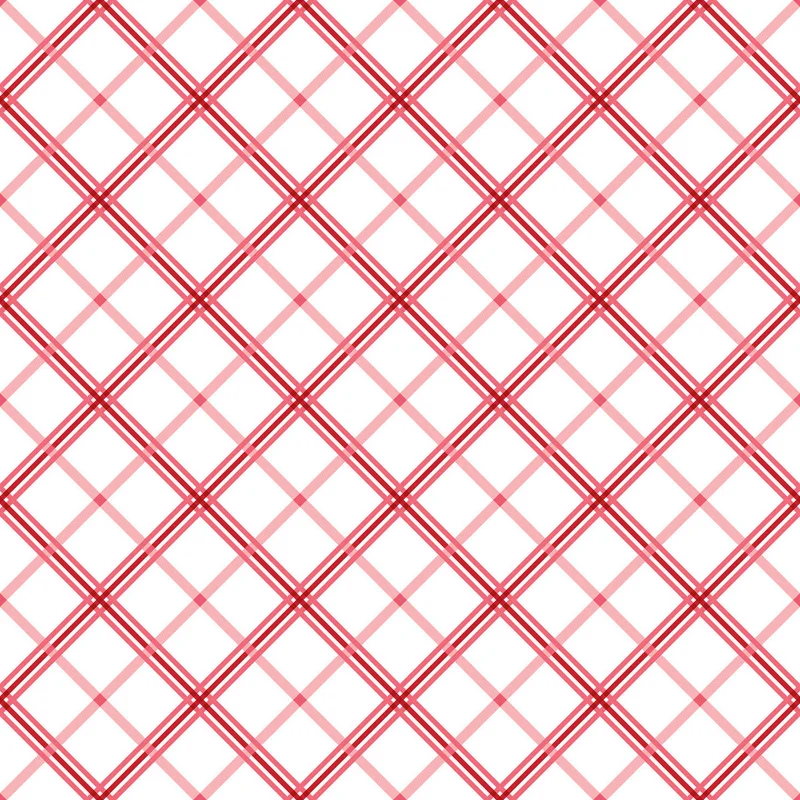 Kimberbell Basics: Plaid-Red (1/4 Yard)
