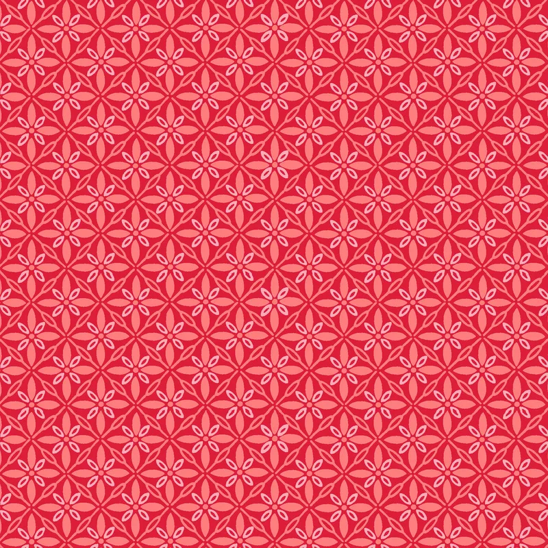 Kimberbell Basics: Tufted-Red (1/4 Yard)