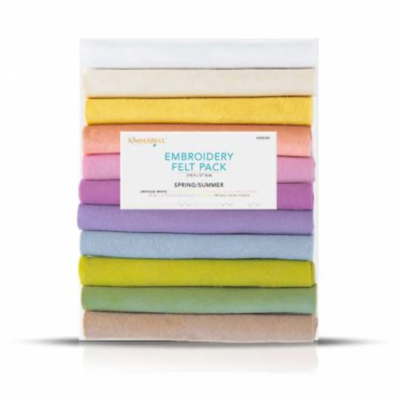 Kimberbell: Embroidery Felt Spring/Summer Pack