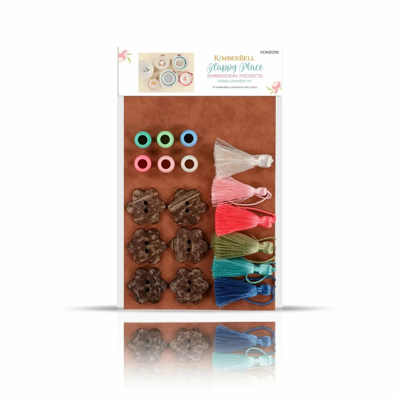 Kimberbell: Happy Place Embroidery Embellishment Kit