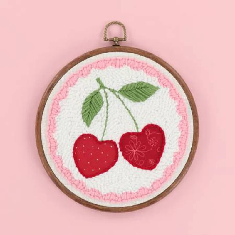 Kimberbell: Punch Needle Embroidery Kit- Life is Cherry Sweet