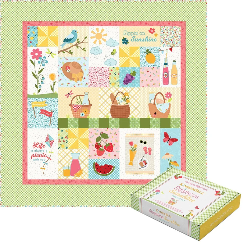 Kimberbell: Sippin' on Sunshine Quilt Kit