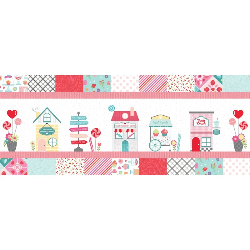 Kimberbell: Sweetheart Street Bench Pillow Kit