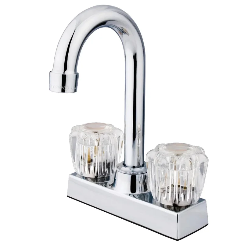 Kingston - Bar Faucets - Americana KB461 Two-Handle 2-Hole Deck Mount Bar Faucet