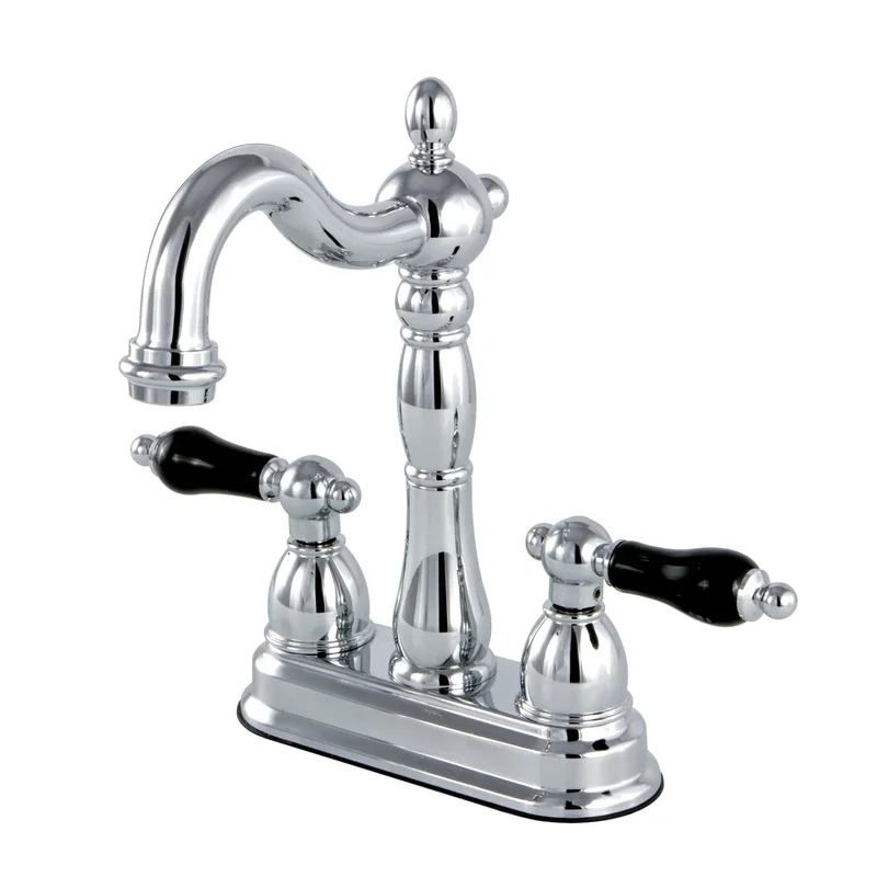 Kingston - Bar Faucets - Duchess KB149PKL Two-Handle 2-Hole Deck Mount Bar Faucet