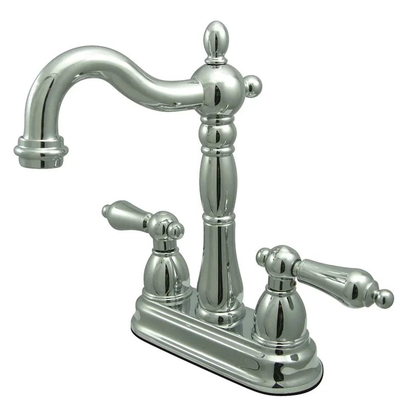 Kingston - Bar Faucets - Heritage KB149AL Two-Handle 2-Hole Deck Mount Bar Faucet