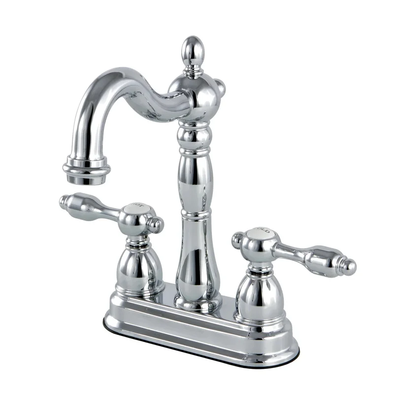Kingston - Bar Faucets - Tudor KB149TAL Two-Handle 2-Hole Deck Mount Bar Faucet