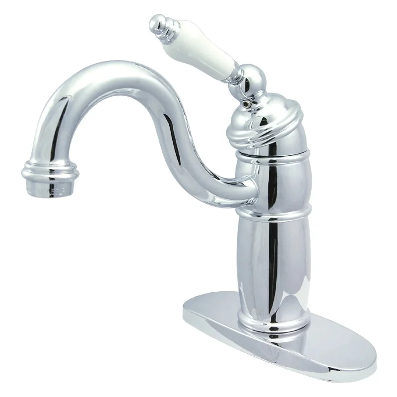 Kingston - Bar Faucets - Vintage KB148PL One-Handle 1-Hole Deck Mount Bar Faucet