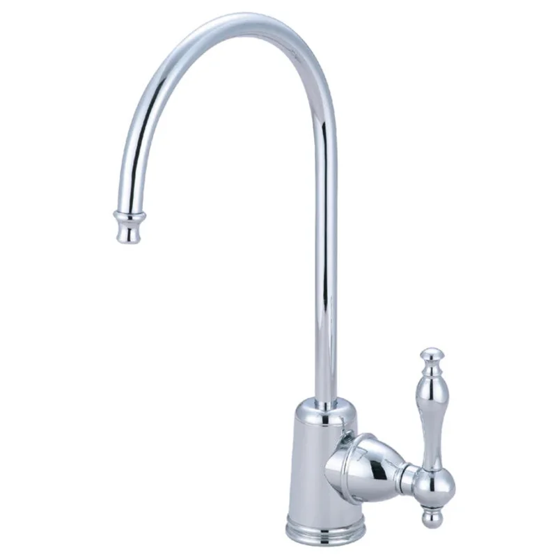 Kingston - Filtration Faucets - Naples KS7192NL Single-Handle 1-Hole Deck Mount Water Filtration Faucet