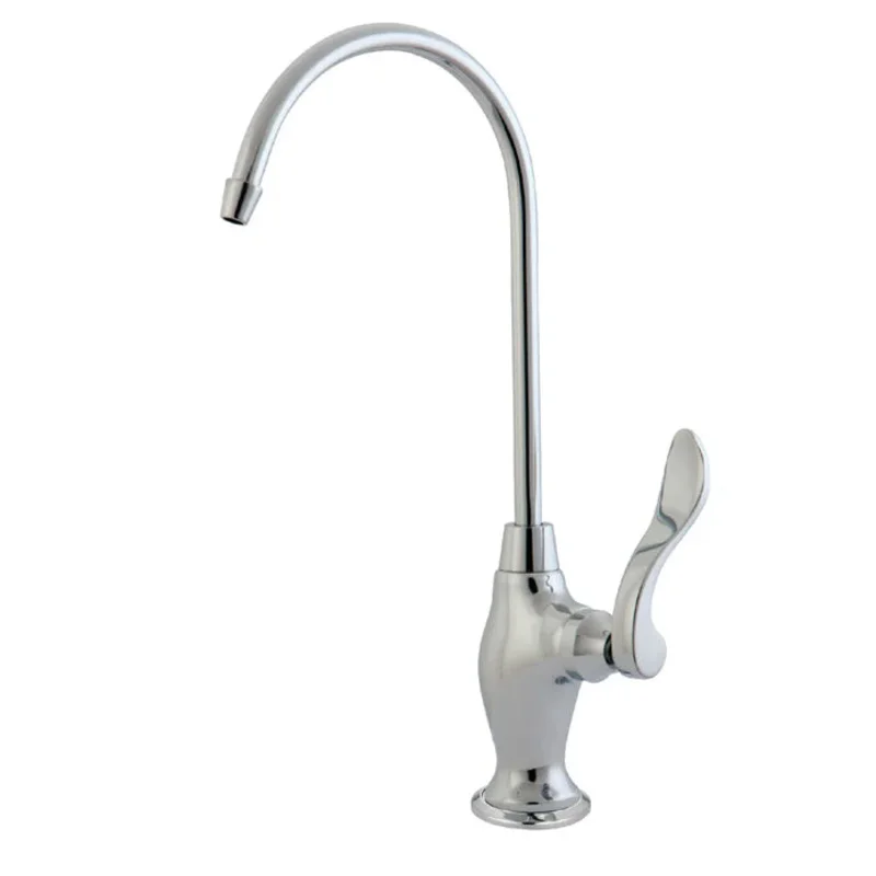 Kingston - Filtration Faucets - NuWave French KS3191NFL Single-Handle 1-Hole Deck Mount Water Filtration Faucet