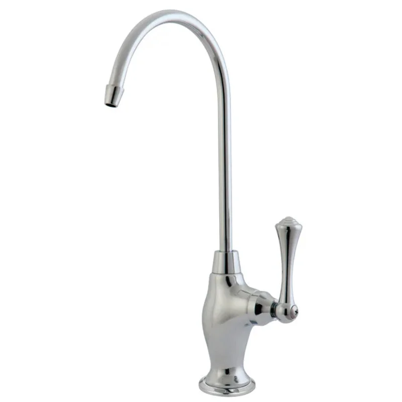 Kingston - Filtration Faucets - Vintage KS319BL Single-Handle 1-Hole Deck Mount Water Filtration Faucet