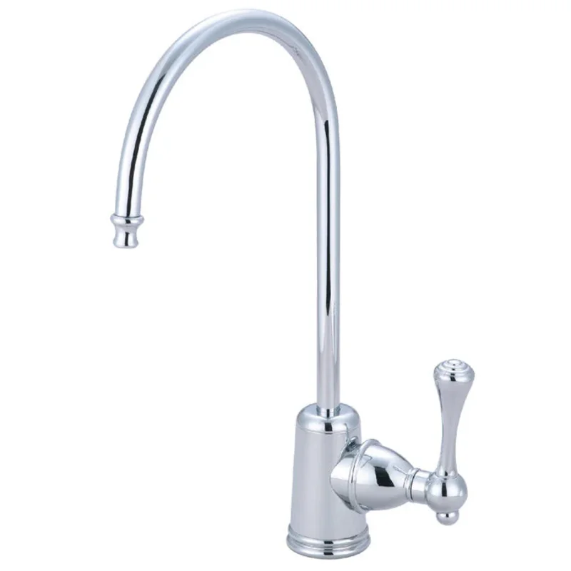 Kingston - Filtration Faucets - Vintage KS719BL Single-Handle 1-Hole Deck Mount Water Filtration Faucet